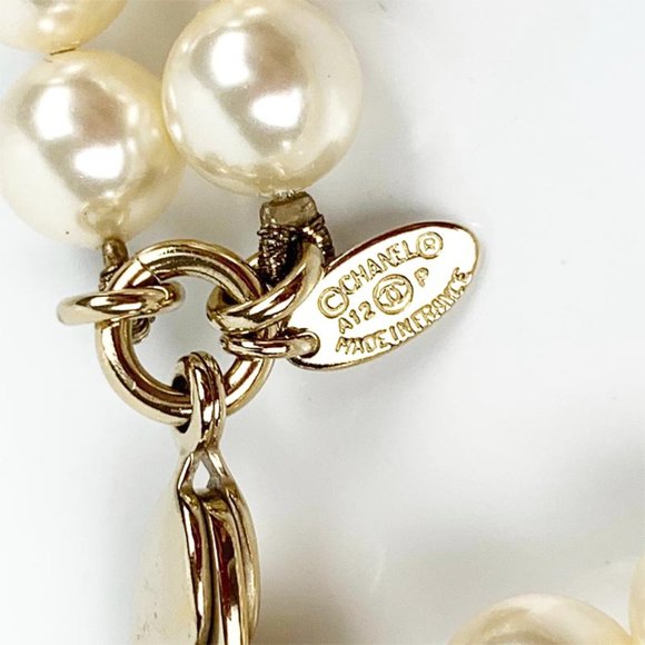 🚫SOLD🚫 CHANEL Rare Extra Long Double White Pearl - Picture 7 of 11